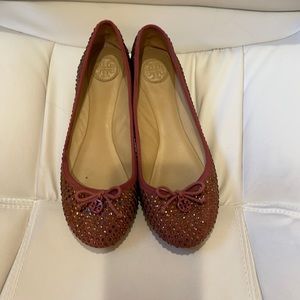 Tori birch ballet shoes size 8 m